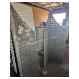 Wood Privacy Transition Screen 72'