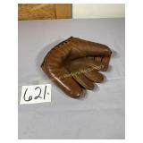 Old Spalding Baseball Mitt Joe Frazier