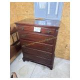 Antique 5 drawer dresser, dovetailed drawers,