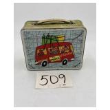 Vintage metal See America lunch box