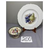 Noritake Japan bowl, Bavaria Germany fruit