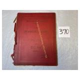 1892 Hortense Fabrics Book, Paris