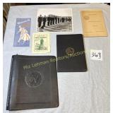 Lot of Purdue 1950's Memorabilia