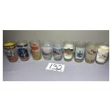 9 Drinking Glasses, Kentucky Derby Breeders cup,