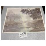 Vintage  1979 Print, by Robert Peerman