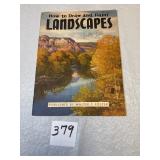 Vintage Landscape Book