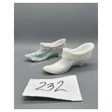 Vintage White Milk glass, Daisy and Button