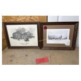 Makers Mark distillery framed print, Talbott