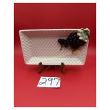Kaldun and Bogle basket weave serving platter