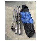 Salomon 700 Ski's and Poles