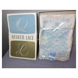 Vintage Quaker Lace 70' round Table cloth
