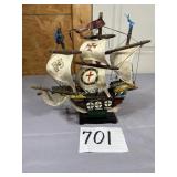 Wood Model of Santa Maria, 11' Tall