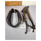 Antique wood Hames and Collar