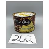 Vintage Nut Shelf nut tin, unopened