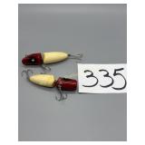 Vintage jointed fishing lures