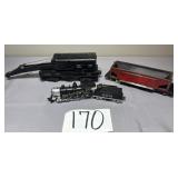 Lionel 6460 work crane car, Steam locomotive