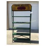 Frank Miller's Auto Products Metal Shelf 36' W x