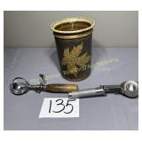 Maple Leaf Stoneware with Hamilton Beach Ice
