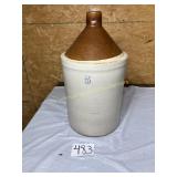 # 5 2 Tone Crock jug, 21' Tall