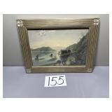 Coastal Landscape Print, 11' x 14 3/4'