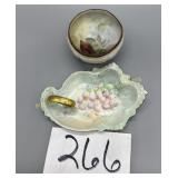 Handpainted Nippon bowl with Handpainted