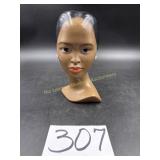 Chalkware (FSCO) Polynesian woman bust