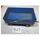 Vintage 1970's Ertl Big Blue Field Forage Wagon