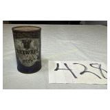 Vintage Drewry's miniature can paperweight