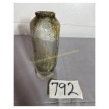 Older handblown glass vase  8 1/2 ' Tall