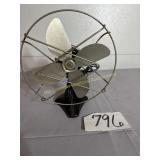 Zip Vintage 4 bladed electric fan Qwikway Co. 9'