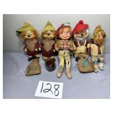 Vintage Folk Art Dolls