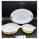 Pyrex 1 pint #471 Casserole w/lid, Anchor Hocking