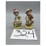 Lefton, handpainted 02732 figurines
