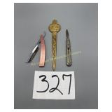 Straight razor , utility knife, letter opener