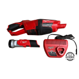 Milwaukee M12 Compact Vacuum & Worklight