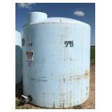 3000 Gal Poly Tank