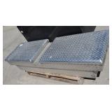 Checker Plate Truck Toolbox, *C