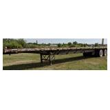 2001 Manac 53ft Highboy Trailer, Tri-Axle, Air