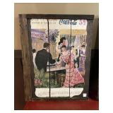 DRINK A GLASS OF COCA-COLA VINTAGE COKE