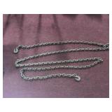 21 FT CHAIN WITH (2) HOOKS