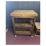 PORTABLE ISLAND/BUTCHER BLOCK