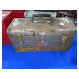 CRAFTSMAN METAL TOOLBOX W/TOOLS