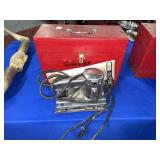 CRAFTSMAN ELECTRIC SANDER IN WOODEN BOX