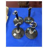 (4) SNOW PLOW PARTS SHOE ASSEMBLY