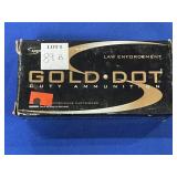 FULL BOX GOLD DOT 40 S&W 180 GR