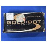 GOLD DOT FULL BOX 40 S&W 5 MIXED BRANDS