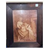 MARIE SUMMA JUEAS? FRAMED PAINTING