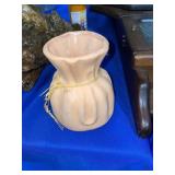 CERAMIC LEATHER BAG WITH SHOTGUN SHELLS & CHANGE