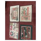 (4) HOLIDAY ACCENT RUGS