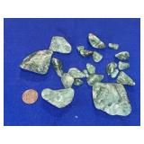 (20) PIECES ROUGH AVENTURINE